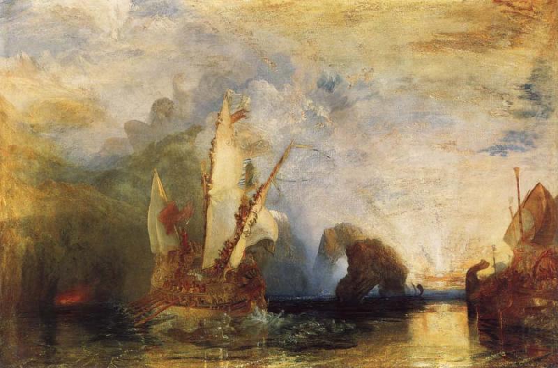 Uysses Deriding Polyphemus, Joseph Mallord William Turner